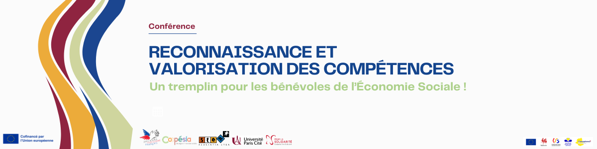 Conférence - Reconnaissance et valorisation des compétences...Un tremplin pour les bénévoles de l’Économie Sociale !